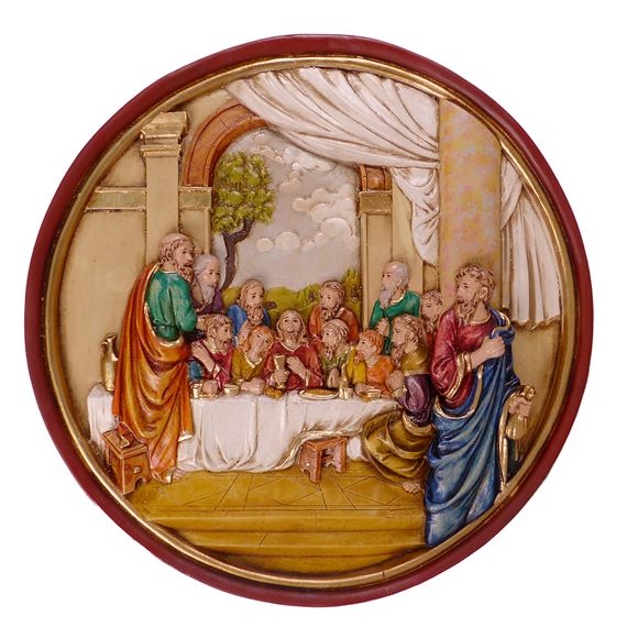 LAST SUPPER PLAQUE - 10"