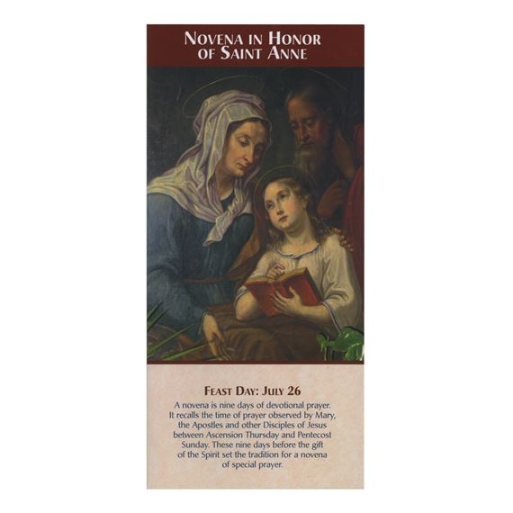 NOVENA IN HONOR OF ST. ANNE