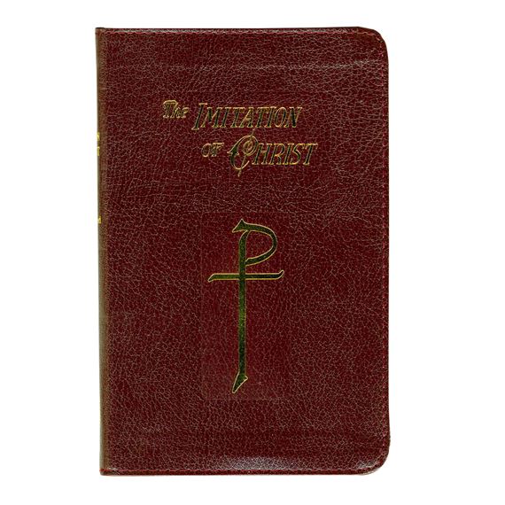 THE IMITATION OF CHRIST - BURGUNDY ZIP COVER