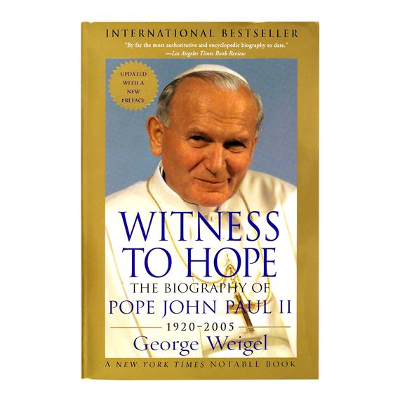 WITNESS TO HOPE:THE BIOGRAPHY OF POPE JOHN PAUL II