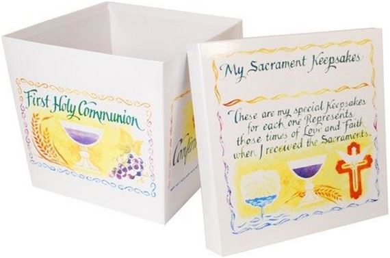 SACRAMENTS KEEPSAKE BOX