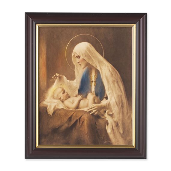 MADONNA AND CHILD FRAMED ART (CHAMBERS)