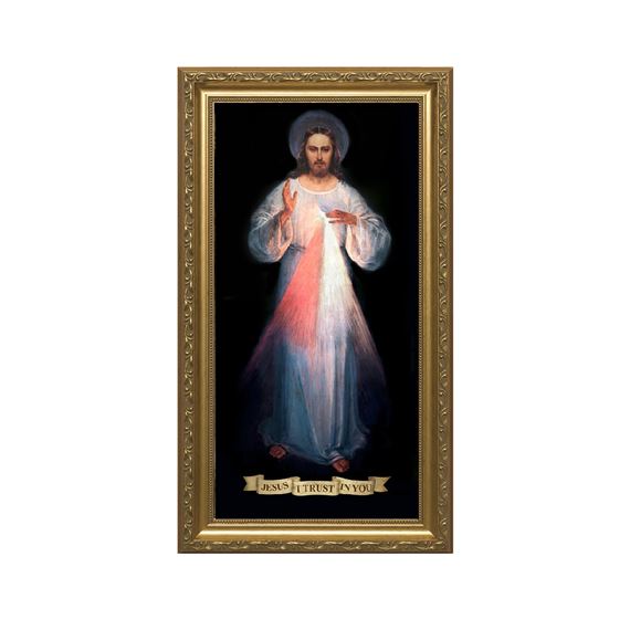 DIVINE MERCY VILNIUS ORIGINAL  -  7" X 12"