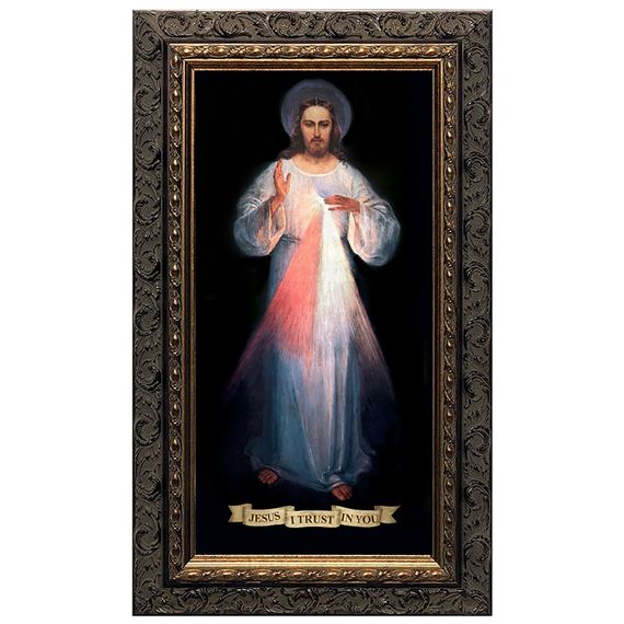 DIVINE MERCY VILNIUS ORIGINAL  - 15 1/2" X 27 1/2"