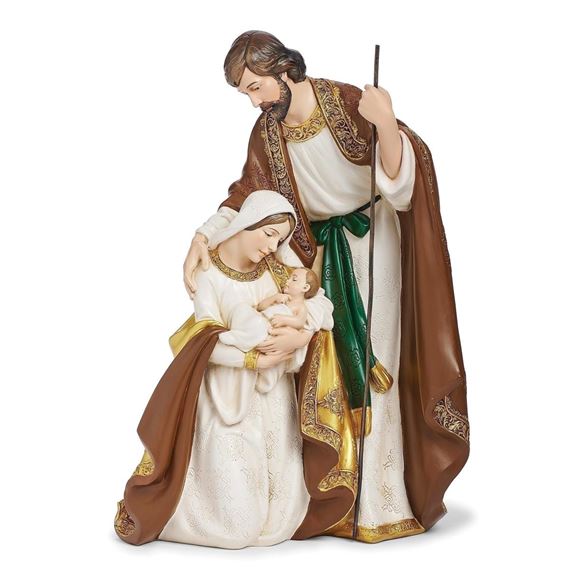 HOLY FAMILY STATUE - 13 1/2"