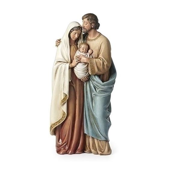 TENDER KISS OF ST. JOSEPH STATUE - 12¾”