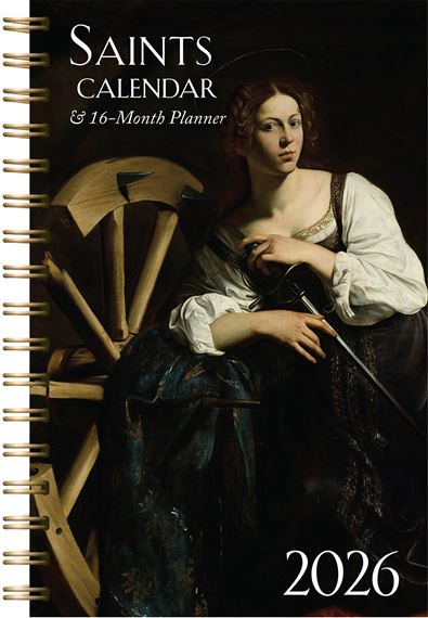 16-MONTH SAINTS CALENDAR & DAILY PLANNER - 2026