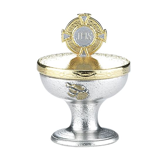 TWO-TONE CHALICE & HOST KEEPSAKE BOX