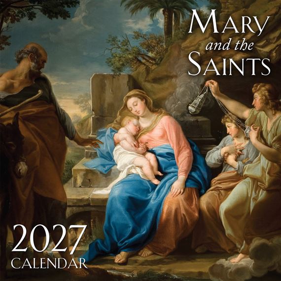 MARY AND THE SAINTS WALL CALENDAR - 2027