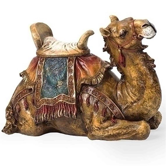 PAINTED OUTDOOR NATIVITY - CAMEL - 27" SCALE