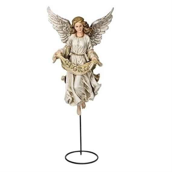 PAINTED NATIVITY - GLORIA ANGEL (27" SCALE)