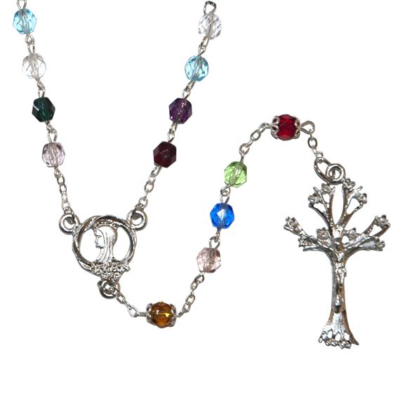 MULTI CRYSTAL BEADS - BIRTHSTONE ROSARY