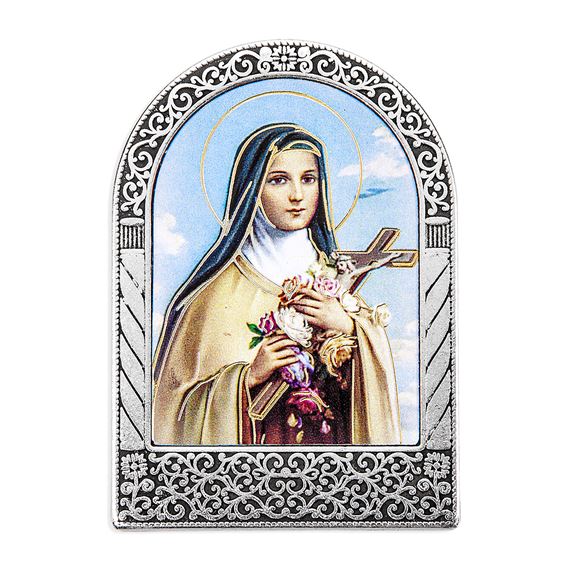 ST. THERESE STANDING PLAQUE - 2 ¾”
