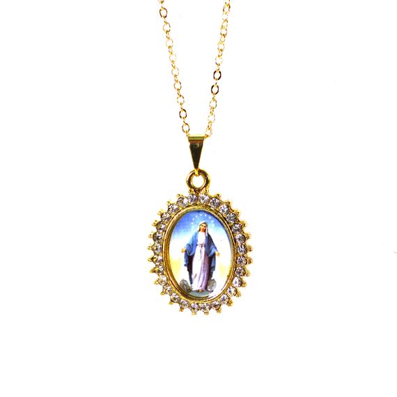 OUR LADY OF GRACE NECKLACE (20")