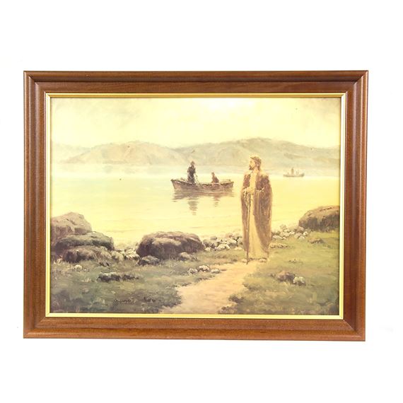 FOLLOW ME FRAMED ARTWORK - 27 1/2" x 21 1/2"