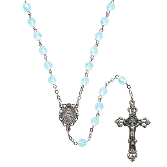 BIRTHSTONE ROSARY - APRIL