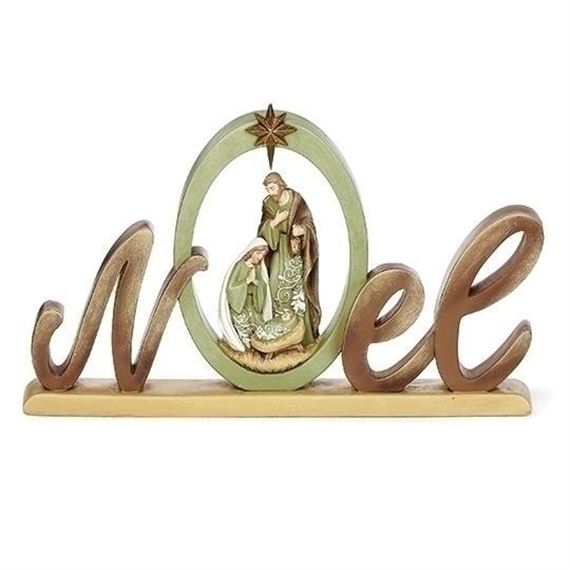 HOLY FAMILY NOEL FIGURE - 6"