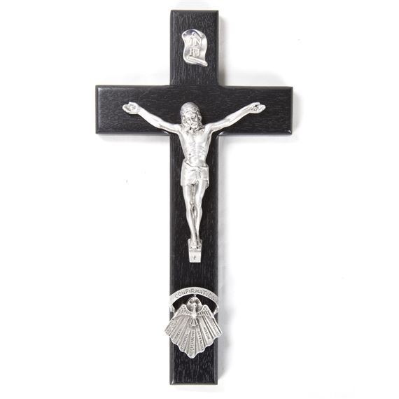 CONFIRMATION CRUCIFIX W/ GIFTS OF THE HOLY SPIRIT