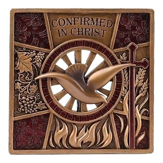 CONFIRMED IN CHRIST WALL PLAQUE
