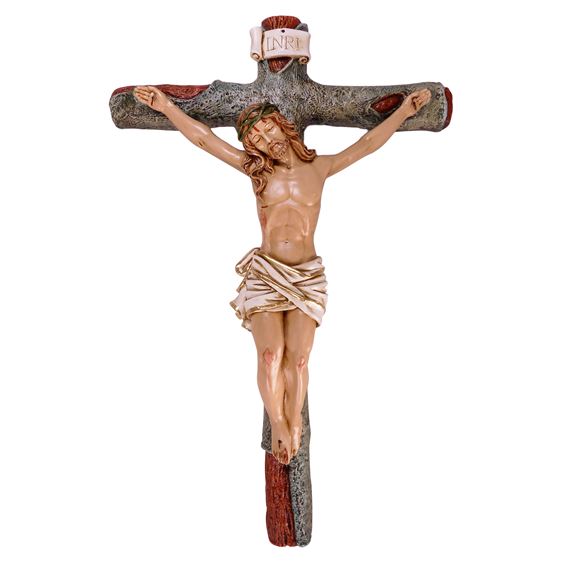 TREE CROSS CRUCIFIX - 17 1/2"