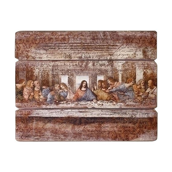 LAST SUPPER - 3 PANEL PLAQUE