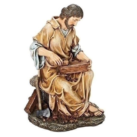 JESUS THE CARPENTER STATUE - 10 1/4"
