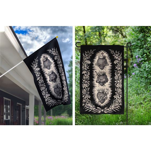 THREE HEARTS FLAG SET
