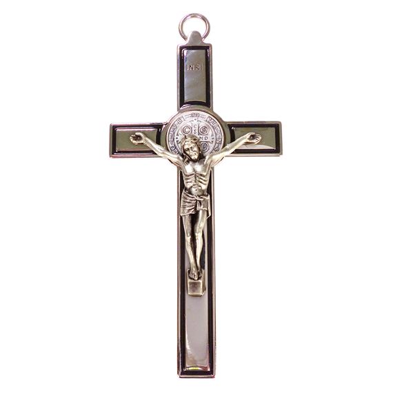 ST. BENEDICT CRUCIFIX ZINC