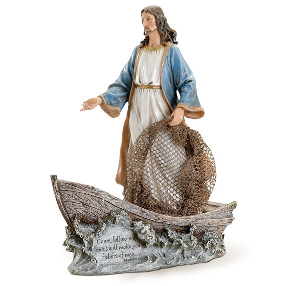 CHRIST THE FISHERMAN STATUE
