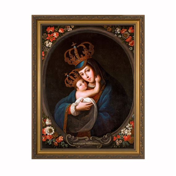 OUR LADY REFUGE OF SINNERS FRAMED (5 X 7)