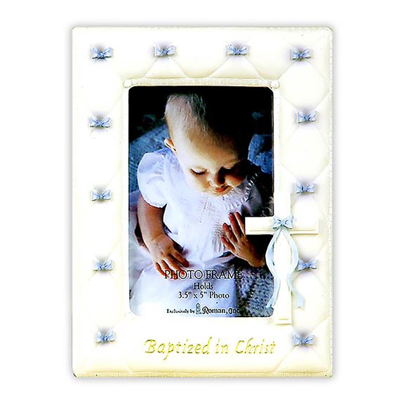 BAPTISM PHOTO FRAME - BOY
