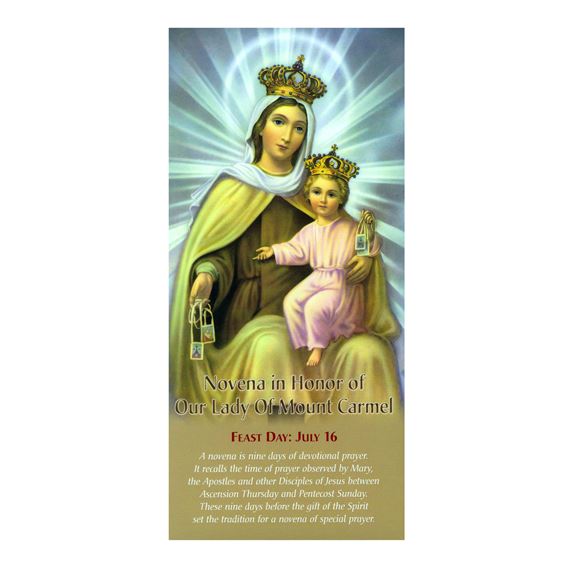 NOVENA IN HONOR OF OUR LADY OF MT. CARMEL