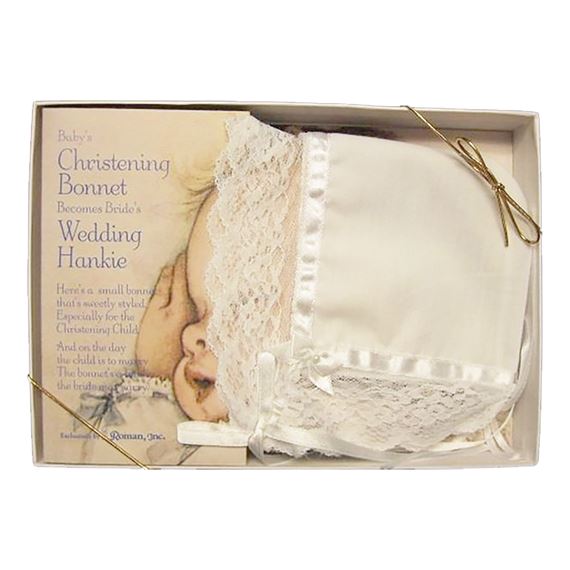 BABY'S BAPTISMAL BONNET