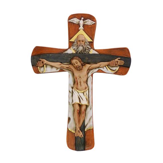 HOLY TRINITY CRUCIFIX - 10"