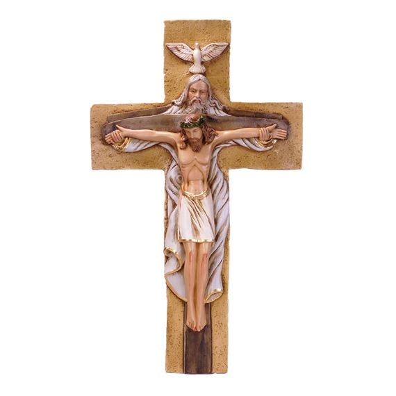 HOLY TRINITY CRUCIFIX - 15"