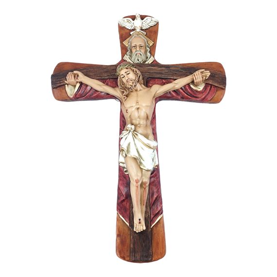 HOLY TRINITY CRUCIFIX - 13"