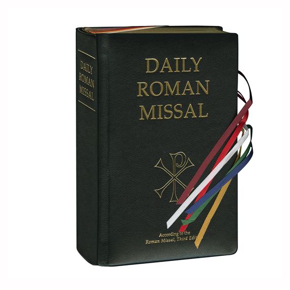 THE NEW DAILY ROMAN MISSAL - BLACK BONDED