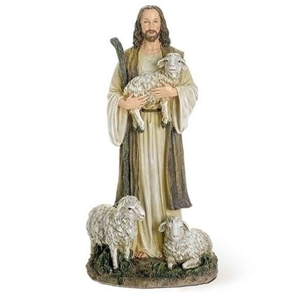 JESUS THE GOOD SHEPHERD STATUE