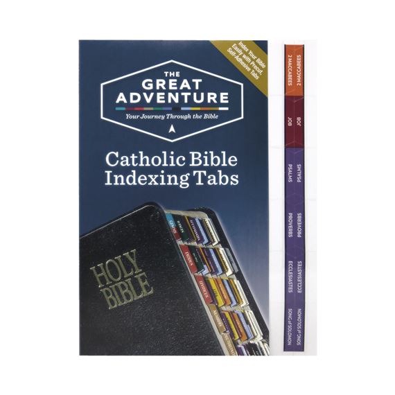 GREAT ADVENTURE CATHOLIC BIBLE INDEXING TABS