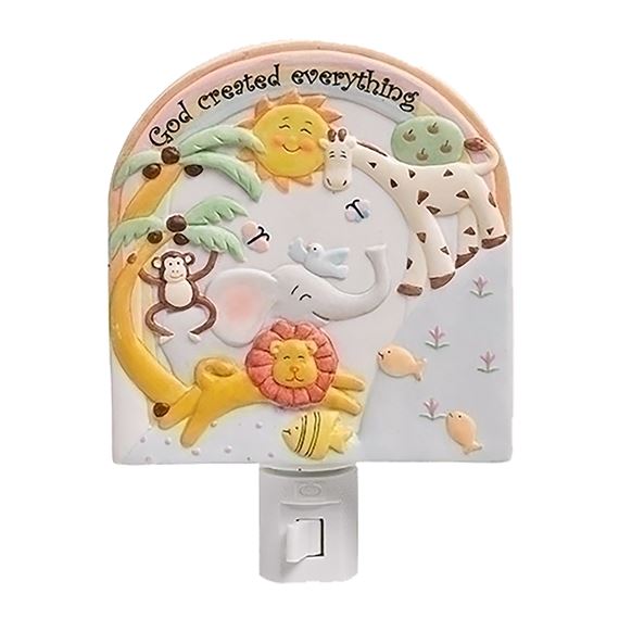 GOD CREATED EVERYTHING - NIGHT LIGHT (WALL)