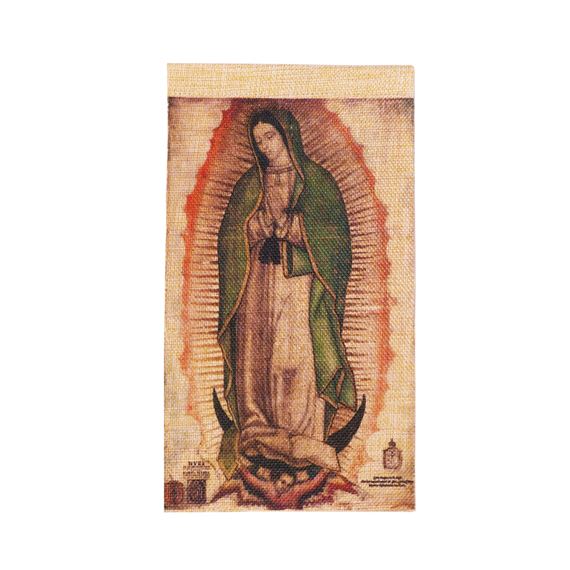 GUADALUPE TILMA REPLICA - MINIATURE - 4 1/2" X 9"