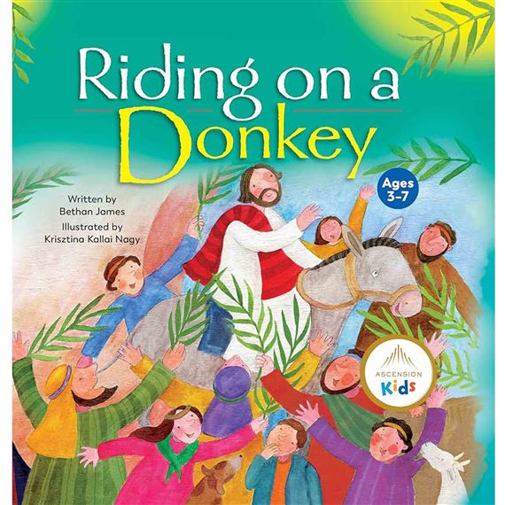 RIDING ON A DONKEY - Children's Book