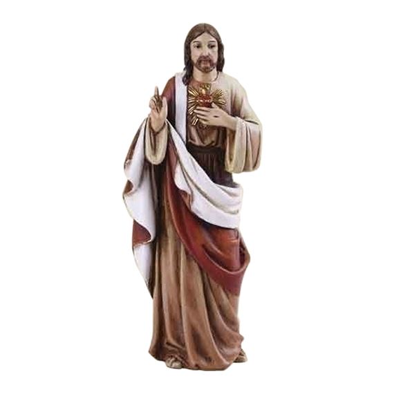 SACRED HEART OF JESUS - 4" STATUE