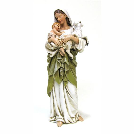 MADONNA AND CHILD - 4" STATUE