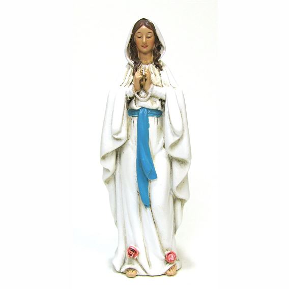 OUR LADY OF LOURDES - 4" STATUE