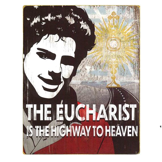 BL. CARLO ACUTIS QUOTE BLOCK - THE EUCHARIST