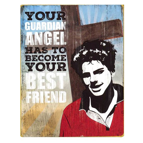 BL. CARLO ACUTIS QUOTE BLOCK - YOUR GUARDIAN ANGEL