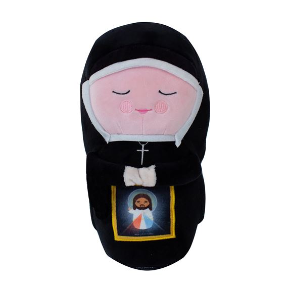 ST. FAUSTINA PLUSH DOLL - 10"
