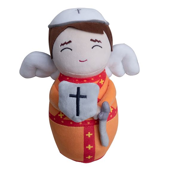 ST. MICHAEL PLUSH DOLL - 10"