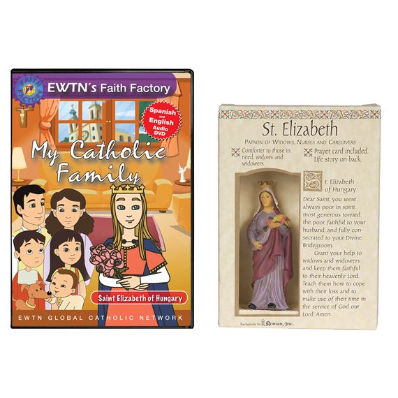 ST. ELIZABETH OF HUNGARY GIFT SET & DVD SPECIAL